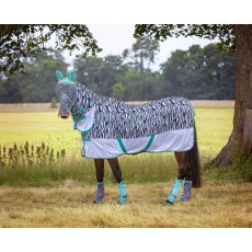 Shires Tempest Original Zeb - TEK Fly Combo Horse Rug