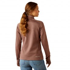 Ariat Ladies Tek Team 1/2 Zip Fleece Twilight Mauve