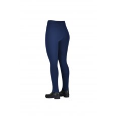 Saxon Warm Up Zip Front Ladies Jodhpurs Navy