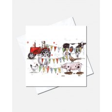 Eleanor Tomlinson Farmyard Birthday Greeting Card