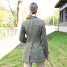 Equetech Ladies Claydon Beaufort Tweed Riding Jacket