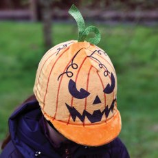 Equetech Wicked Pumpkin Hat Silk