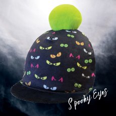 Equetech Spookey Eyes Pom-Pom Hat Silk
