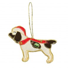 Equetech Christmas Decorations - Springer Spaniel