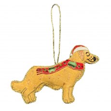 Equetech Christmas Decorations - Golden Retriever