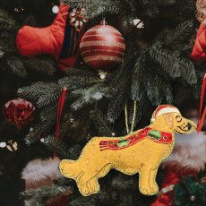 Equetech Christmas Decorations - Golden Retriever