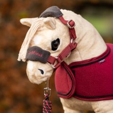 LeMieux Toy Pony Vogue Headcollar & Leadrope Ember