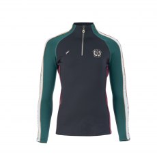 Aubrion Team Winter Long Sleeve Baselayer Young Rider Green