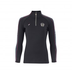 Aubrion Team Winter Long Sleeve Baselayer Young Rider Black