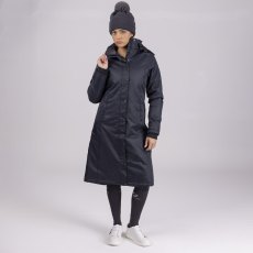 Aubrion Halycon Long Waterproof Jacket Charcoal