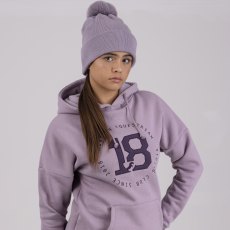 Aubrion Fleece Lined Bobble Hat Mauve