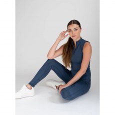 Mochara Technical Leggings - Indigo Blue