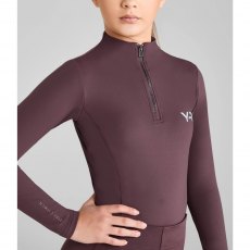 Aztec Diamond YR Long Sleeve Baselayer Deep Mauve