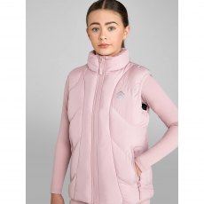 Aztec Diamond YR Puffer Gilet Pink