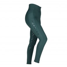 Aubrion Eltar Riding Tights - Young Rider Green