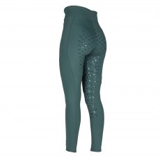 Aubrion Eltar Riding Tights - Young Rider Green