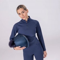 Aubrion Eltar Hat Silk Navy