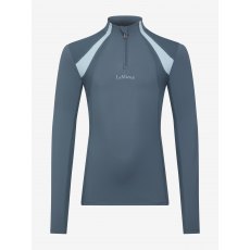 LeMieux Young Rider Mia Mesh Base Layer Petrol