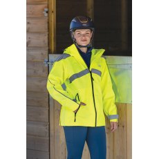 Woof Wear All Season Riding Jacket Hi Viz Yellow