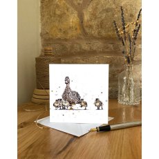 Eleanor Tomlinson Mother Duck Greeting Card