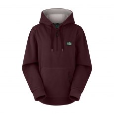 Ridgeline Ladies Ballistic Fleece Hoodie Winter Berry 