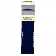 Townfields Performance Riding Socks - Navy