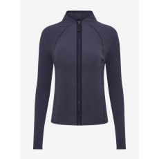 LeMieux Faye Fleece Zip Through Dusk Blue