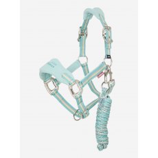 LeMieux Mini Vogue Headcollar & Leadrope Aqua