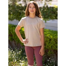 LeMieux Young Rider Arianna T-Shirt Almond