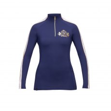 Aubrion Team Long Sleeve Baselayer  Midnight