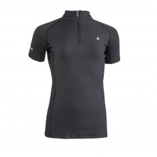 Aubrion React  Young Rider Short Sleeve Baselayer Shadow