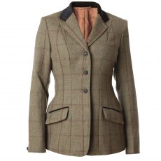 Equetech Ladies  Launton Deluxe Tweed Riding Jacket