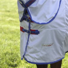 Shires Tempest Original Fly Rug & Neck Set White