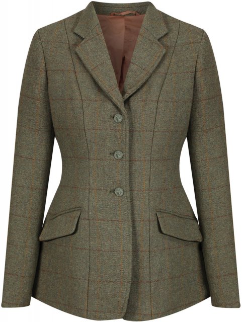 NEW Equetech Ladies Claydon Deluxe Tweed Riding Jacket - Townfields ...