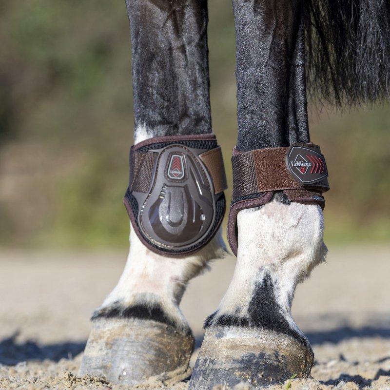 LeMieux LeMieux Derby Pro Jump Fetlock Boots Brown