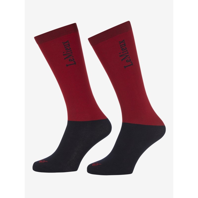 LeMieux LeMieux Competition Socks Chilli Red