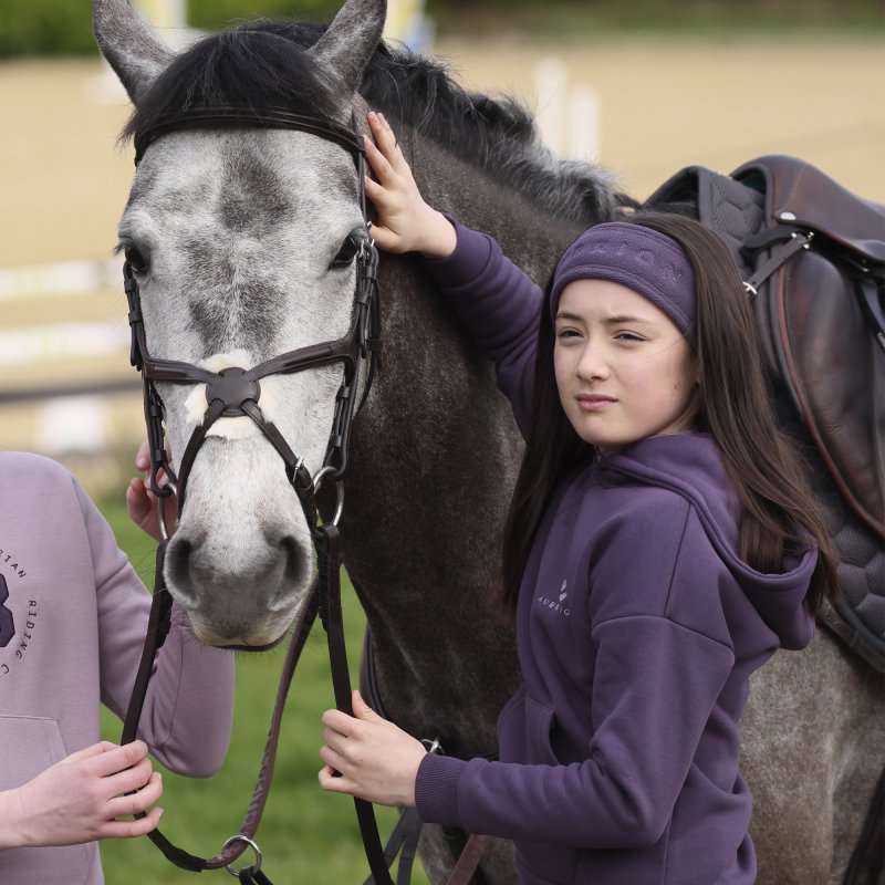 Aubrion Aubrion Serene Hoodie Yound Rider Purple