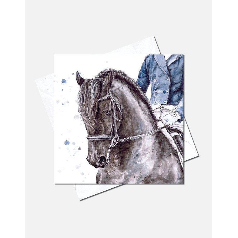 Eleanor Tomlinson Art Eleanor Tomlinson In The Saddle Greeting Card