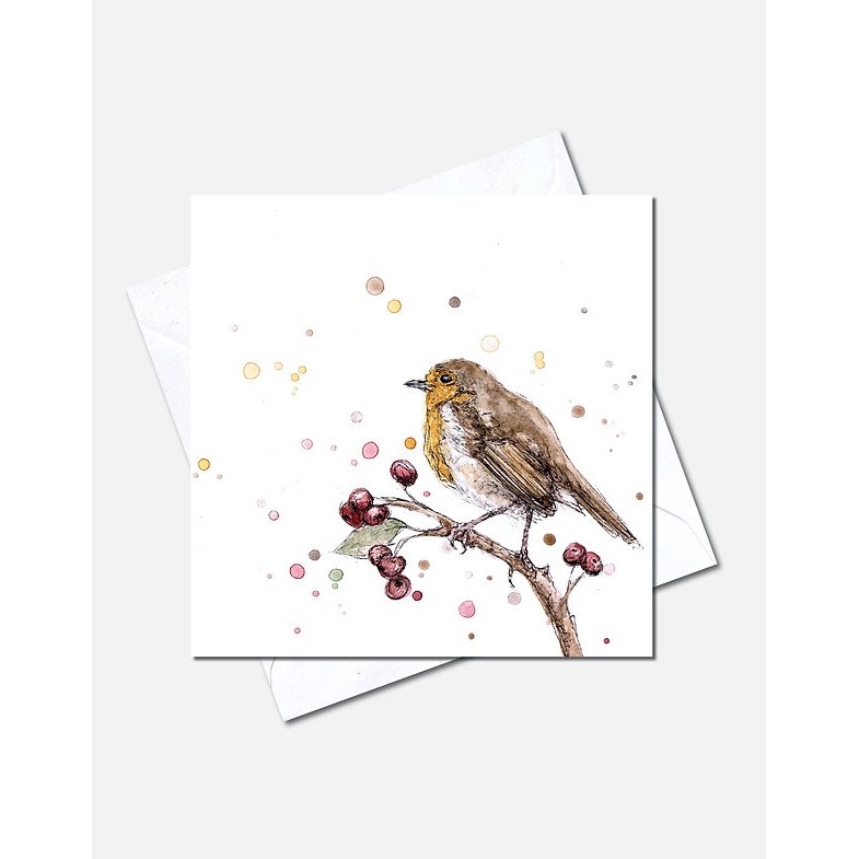 Eleanor Tomlinson Art Eleanor Tomlinson Robin Study Greeting Card