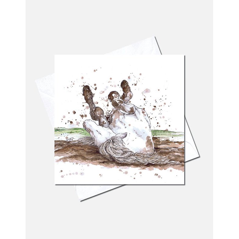 Eleanor Tomlinson Art Eleanor Tomlinson Bad Hair Day Greeting Card