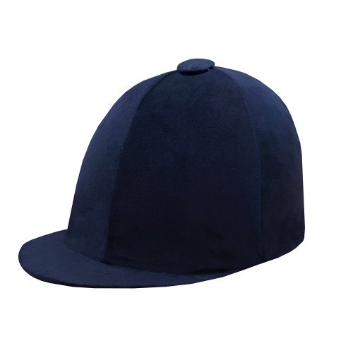 Equetech Equetech Junior Premium Velvet Hat Silk Navy