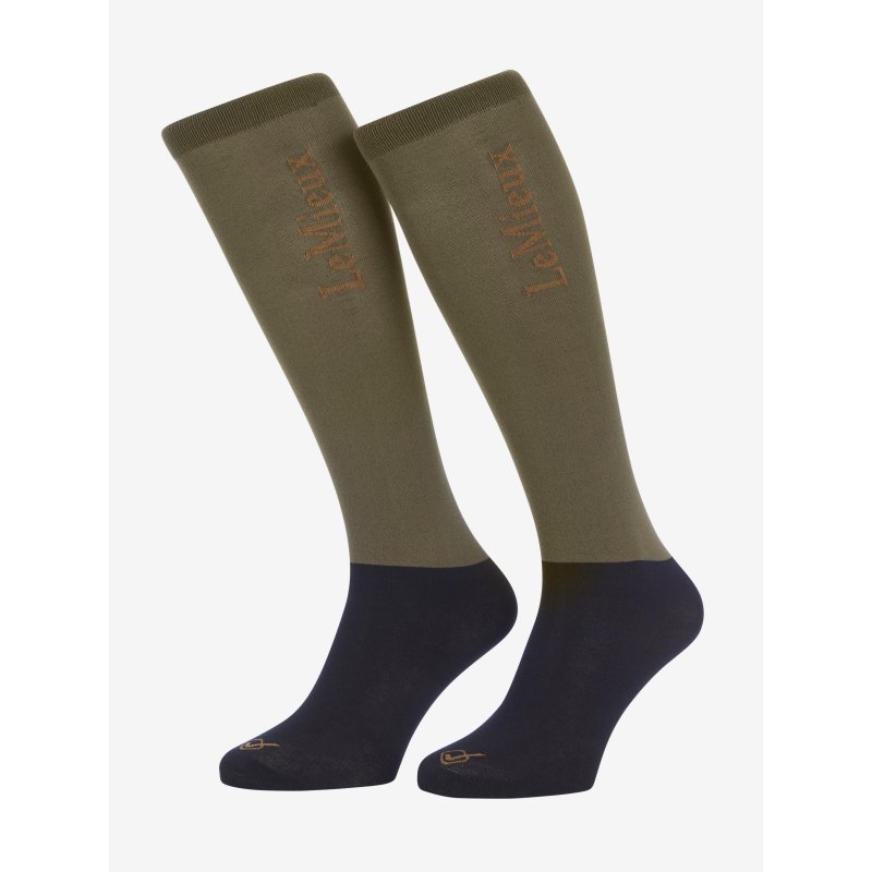 LeMieux LeMieux Competition Socks 2 Pack Alpine