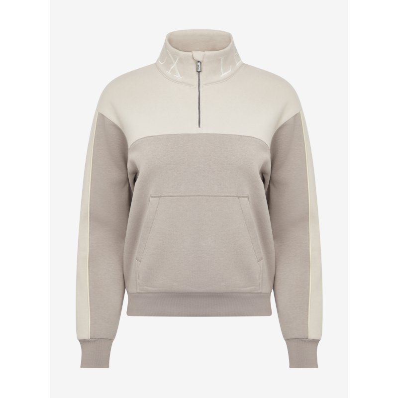 LeMieux LeMieux Kali Quarter Zip Sweat Ash/Stone