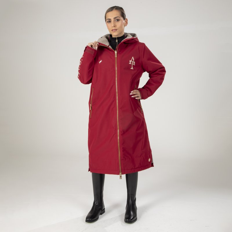 Aubrion Aubrion Team All Weather Robe Red