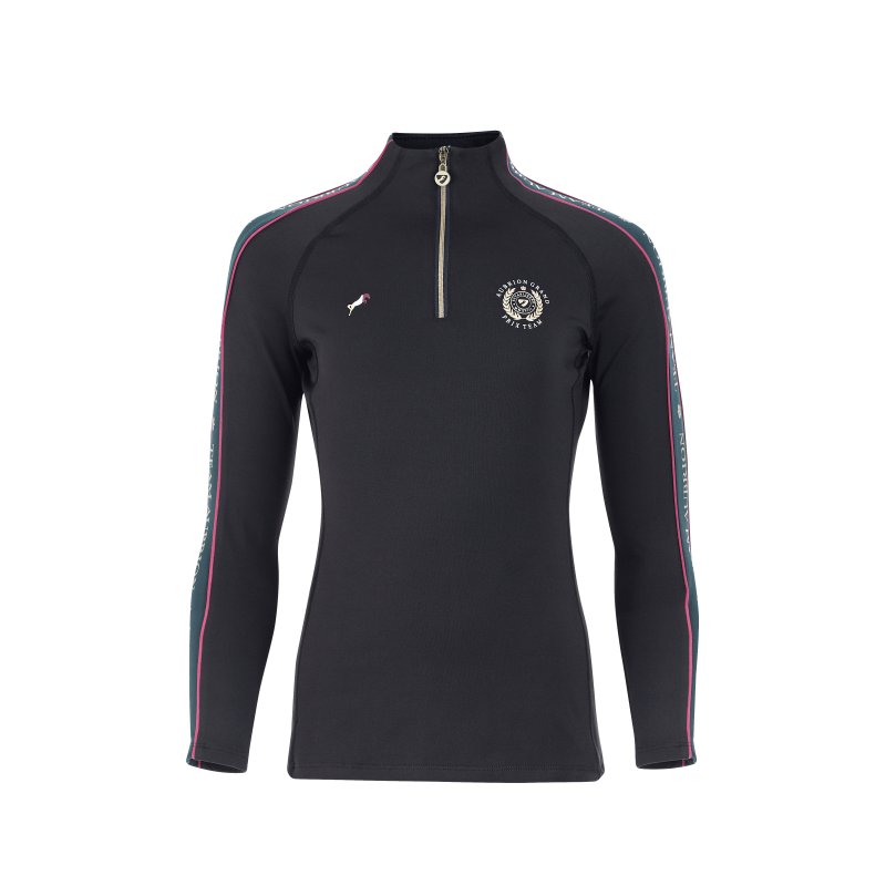 Aubrion Aubrion Team Winter Long Sleeve Baselayer Young Rider Black