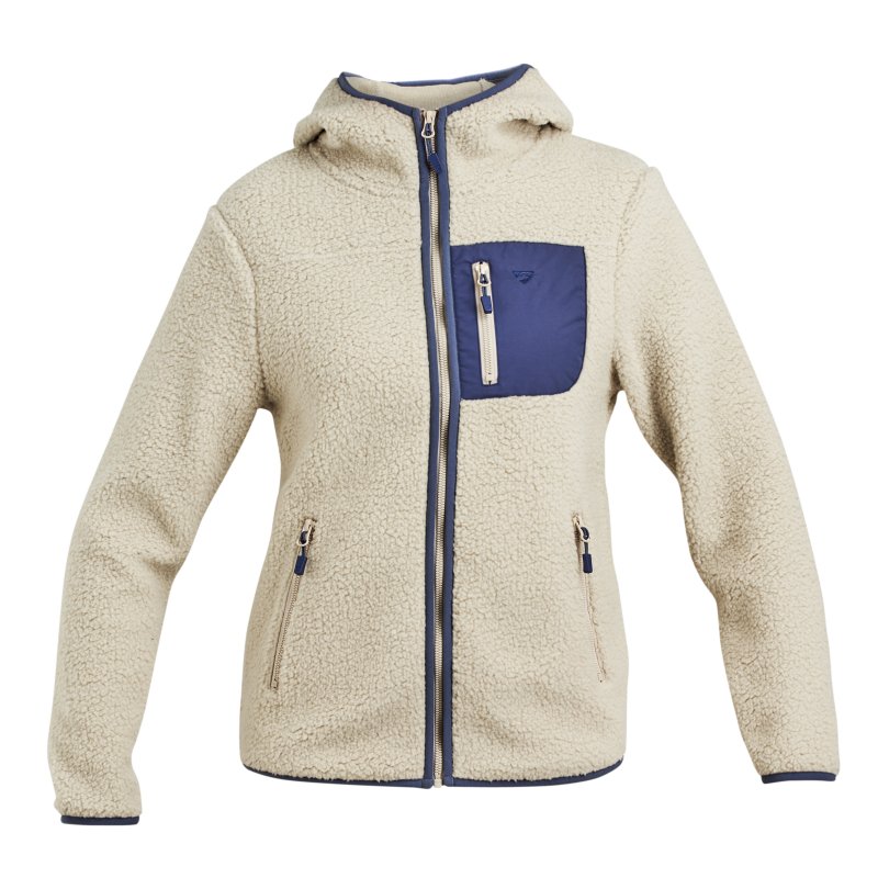 Aubrion Clement Fleece Jacket Natural Townfields Saddlers