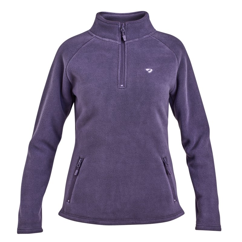 Aubrion Aubrion Restore Half Zip Soft Fleece Purple