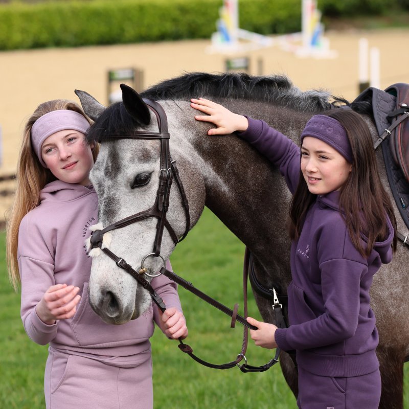 Aubrion Aubrion Fleece Headband Purple