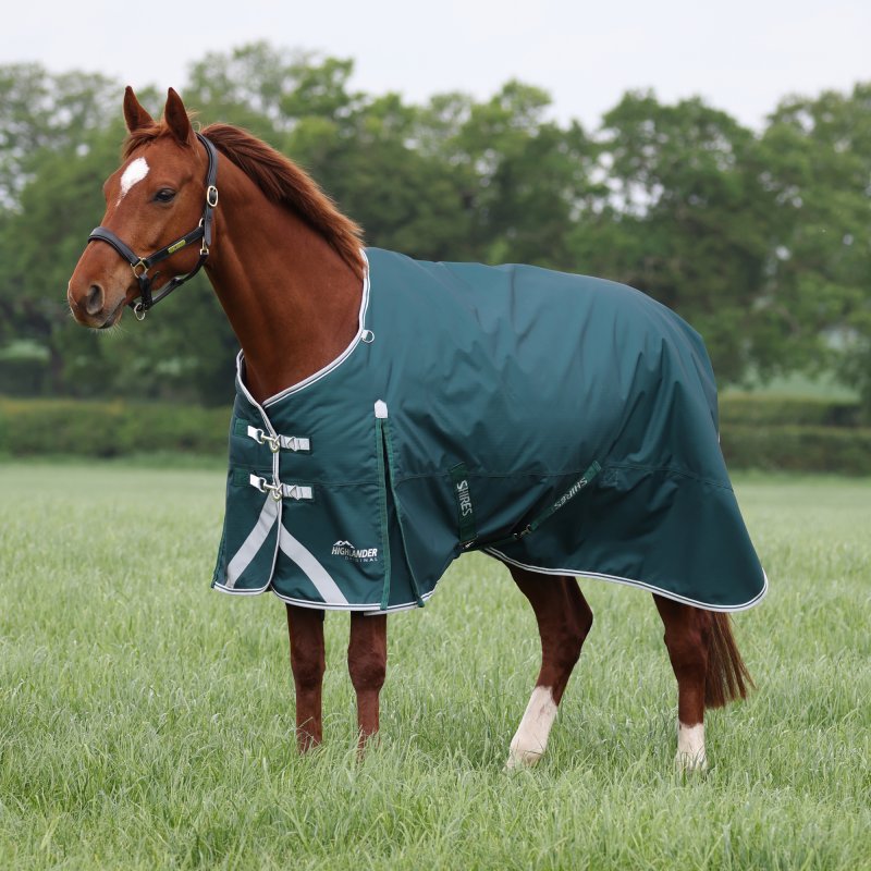 LeMieux Shires Highlander Original 300 Turnout Rug Green