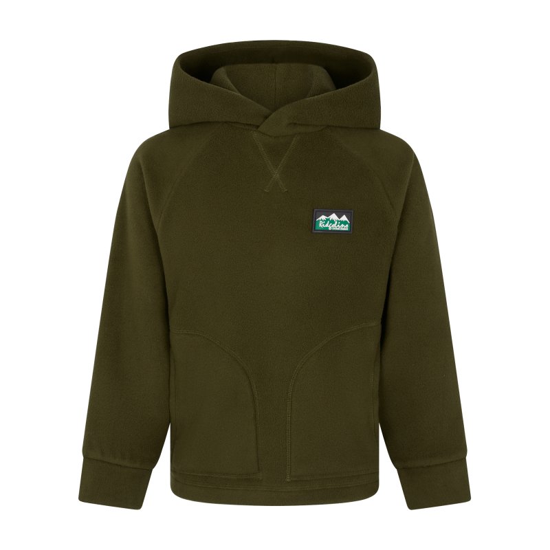 Ridgeline Ridgeline Kids Northern Pines Fleece Hoodie Deep Forest